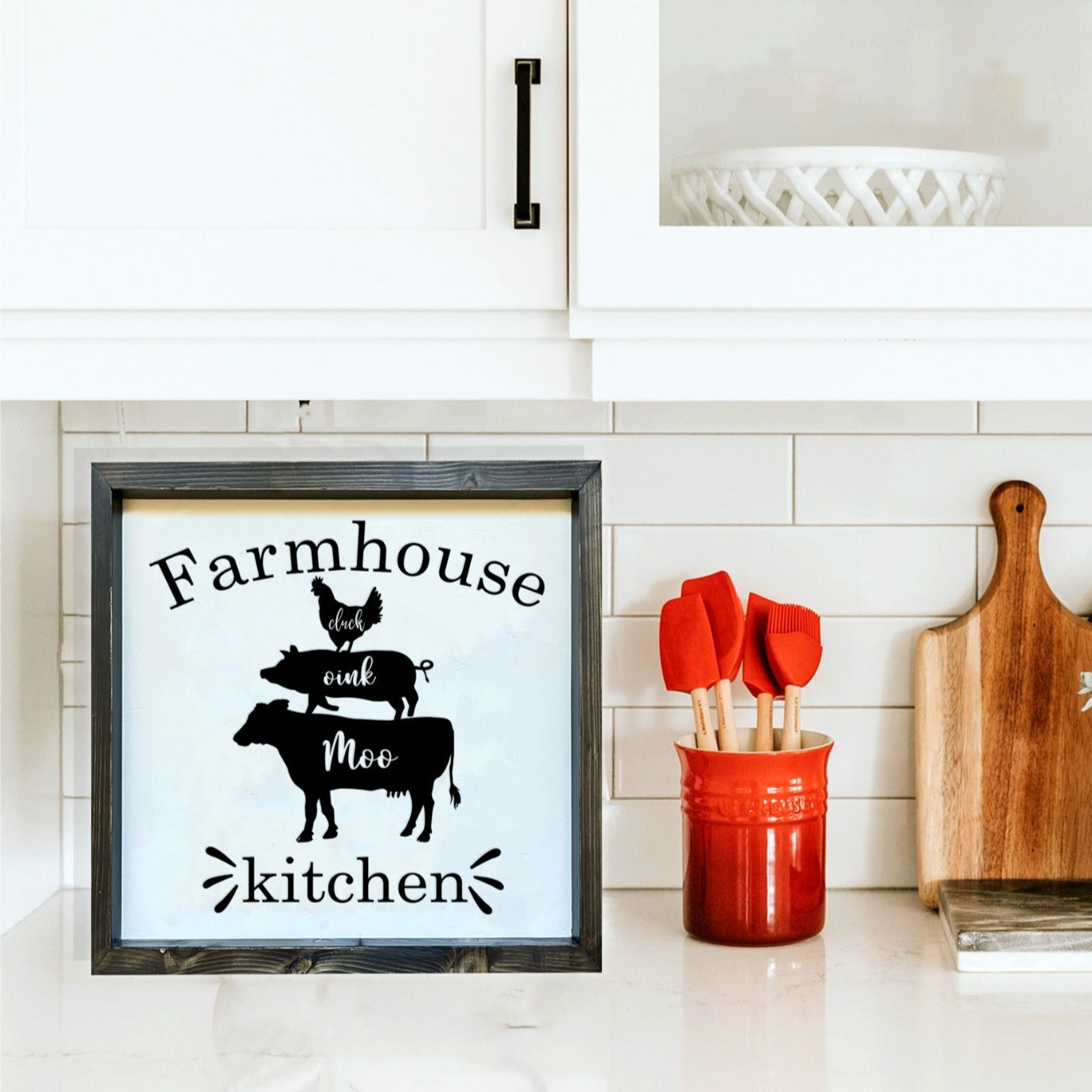 Rustic Farmhouse Kitchen Wall Decor hot Sign